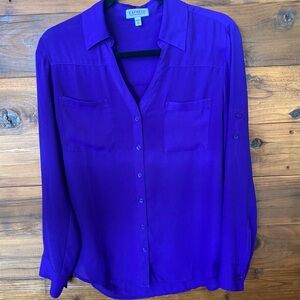 Purple Express blouse.